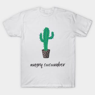 Funny „Angry cucumber“ T-Shirt